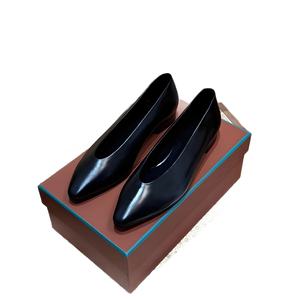 <span class=keywords><strong>Lo</strong></span>钢琴2024女式真皮尖头平底鞋防滑舒适简约多功能浅奶奶鞋实心 - Product Image 5