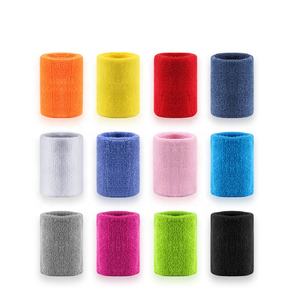 Benutzer definierte Baumwolle Armband gestickte Schweiß bänder Kein <span class=keywords><strong>Minimum</strong></span> für das Training - Product Image 6