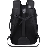 Sac à dos de voyage pour ordinateur portable en polyester de haute qualité, fermeture éclair extensible, grande capacité, imperméable, antivol, conception de compression