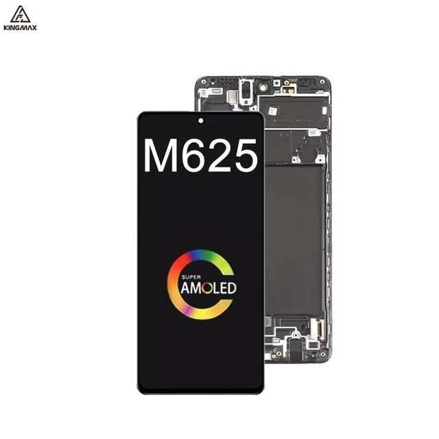 OEM Super AMOLED for Samsung M62 Display and Digitizer M625 Touch Screen Panel SM-M625F/DS Samsung LCD Screen Replacement Frame