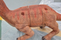 Zigong RC Roboterhund Parasaurolophus Laufender Dinosaurier Realistisches Metall-Simulationsmodell Leicht Anpassbare Größen Innen-/Außen-Spielhaus