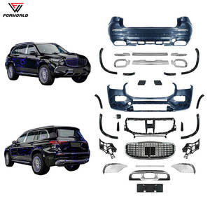 Kit de carrocería de rejilla de parachoques trasero de parachoques delantero de coche de fuente de fabricación para Mercedes Benz <span class=keywords><strong>GLS</strong></span> X167 2020 + a Maybach - Product Image 1