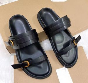 New 2026 Thick-Soled Women's Shoes with Buckle, Metal Open-Toe Fashion Sandals and <b>Slippers</b> for Women - Product Image 3