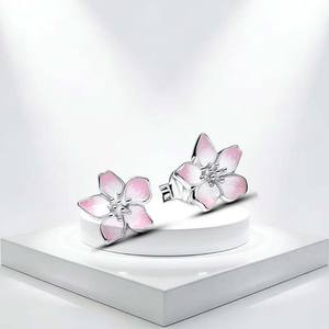 Nouveauté 2026 Série Fleur Fête des Mères Breloques en forme de cœur, Perles, Bracelets et Colliers pour Femmes, Cadeaux de Bijoux DIY - Product Image 4