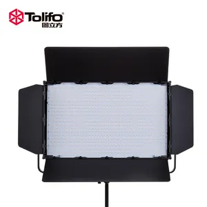 Tolifo Iluminação Fotográfica Alta Potência 200W 800pcs SMD LED Studio Video Painel Luz Para Fotografia Live Show