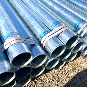 Tubo de acero soldado redondo galvanizado por inmersión en caliente para invernadero y valla BS1387 DIN2440 ASTM A53 <span class=keywords><strong>En10255</strong></span> - Product Image 6