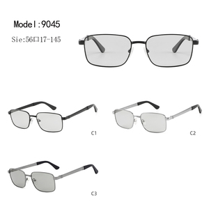 Gafas de Sol Rectangulares con Montura Completa, Lentes Anti-Reflejantes, Ligeras, Unisex, para Uso Diario - Product Image 3