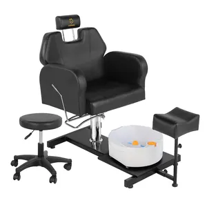 Chaise de pédicure SPA chaise de pédicure de style design moderne pour salon meubles de qualité de luxe légers