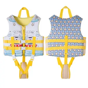 Children's Life Jackets Male And Female Buoyancy Vests Snorkeling Lessons Swimming Pool Insulation Drifting Vest Hot