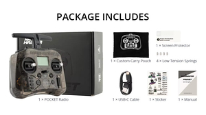 Radiomaster Túi edgetx 2.4G đài phát thanh điều khiển M2 <span class=keywords><strong>RC</strong></span> <span class=keywords><strong>Transmitter</strong></span> cc2500/elrs lên đến 16CH cho <span class=keywords><strong>RC</strong></span> máy bay FPV bay không người lái - Product Image 6