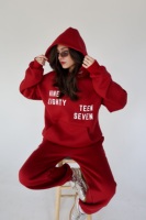 Ensemble sweat-shirt et short en molleton suédé personnalisé pour femme, avec fermeture éclair, design effet vieilli, par le fabricant de sweats à capuche