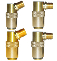 Mamelons mâles à filetage hexagonal en laiton raccord de tuyau droit raccords à dégagement rapide connecteur pièces de rechange de refroidissement pour moule