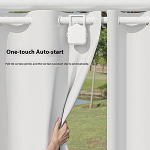 Cao cấp năng lượng mặt trời-Powered theo dõi Roman Rod đối tác thông minh Rèm trợ lý điều khiển bằng giọng nói với Siri cho nhà - Product Image 5