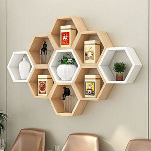 Venta al por mayor de fábrica Estantes de madera Gabinete de pared montado en almacenamiento de estilo moderno para <span class=keywords><strong>muebles</strong></span> para el hogar - Product Image 2