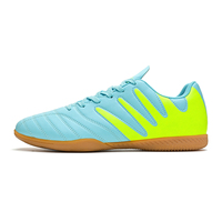 Chaussures de football professionnelles ODM OEM de haute qualité, semelle intermédiaire en TPU, semelle en caoutchouc antidérapante, absorption des chocs, tige en PU, unisexe, printemps
