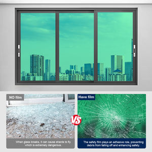 <span class=keywords><strong>Film</strong></span> de protection solaire pour vitres de maison, 99% de rejet des UV, occultation forte, isolation thermique, <span class=keywords><strong>film</strong></span> transparent vert pour vitres de bâtiment - Product Image 4