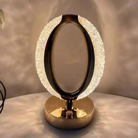 Nouvelle lampe de bureau LED sans fil créative à piles, design moderne et simple, idéale pour le salon et la table de chevet