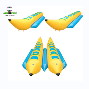 Airfun Bateau <span class=keywords><strong>banane</strong></span> <span class=keywords><strong>gonflable</strong></span> en PVC le plus populaire; jeux d'eau gonflables scellés pour parcs d'attractions/<span class=keywords><strong>plage</strong></span> - Product Image 3