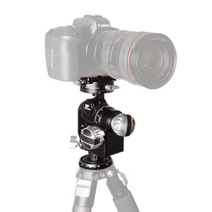 Kim loại tự động điều khiển từ xa toàn cảnh đầu ổn định chân máy với động cơ xoay Pan & Tilt cho DSLR & điện thoại máy ảnh - Product Image 5