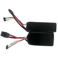 Baterai Drone FPV Serat Karbon Plastik Psy168 6S1P 200g 22.2V 4000mAh 15C 60A XT60, Pengalaman 21 Tahun dalam R&D & Produksi UAV