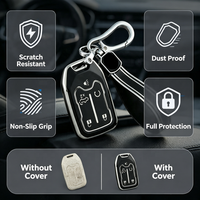 Housse de protection pour clé de voiture en TPU pour Chevrolet Cruze Aveo Trax Sail Malibu Captiva Opel Vauxhall Astra Corsa Insignia Mokka Porte-clés