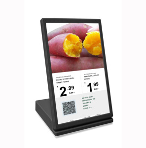 Étiquette de prix électronique de 10,1 pouces, pliable, alimentée par batterie, écran unique <span class=keywords><strong>vertical</strong></span>, <span class=keywords><strong>double</strong></span> écran <span class=keywords><strong>vertical</strong></span> - Product Image 3