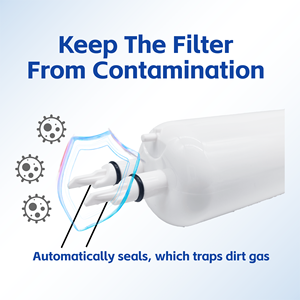 Filtre à eau pour réfrigérateur OnePurity RFC 3800A, charbon actif, plastique, durée de vie de 6 mois, installation facile - Product Image 4