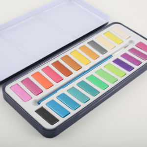 Pinturas de color de agua no tóxicas, suministros de Arte de pintura de gran valor para adultos, niños, artistas y principiantes, juego de pintura de acuarela - Product Image 1