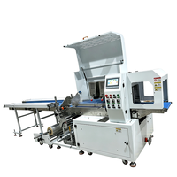 Machine d'emballage et de scellage à flux continu à servomoteur haute vitesse pour sacs alimentaires, compatible avec film PE, emballage automatique