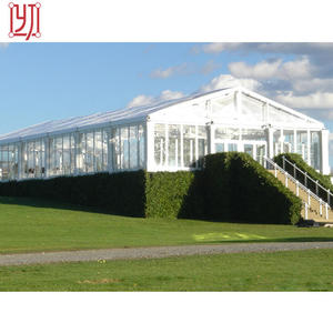 Tente de réception de luxe blanche de 15x30 pieds pour événements, mariages et banquets, à vendre - Product Image 6