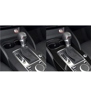 Cubierta de Panel de Cambio de Marchas de Fibra de Carbono LHD sin Botón de Encendido, 1 Orificio, Accesorio de Decoración <span class=keywords><strong>Interior</strong></span> para <span class=keywords><strong>Audi</strong></span> <span class=keywords><strong>A3</strong></span> 8V 12-18 - Product Image 4