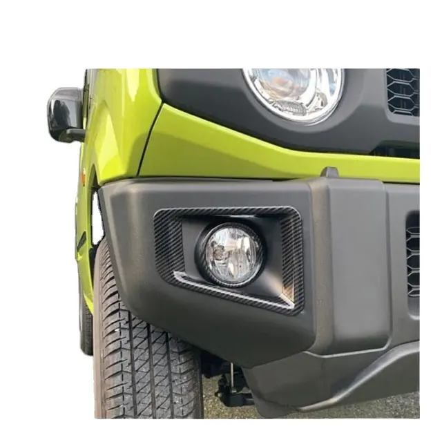 Front Fog Light cover,ABS with carbon fiber for Jimny JB74/64 2019+