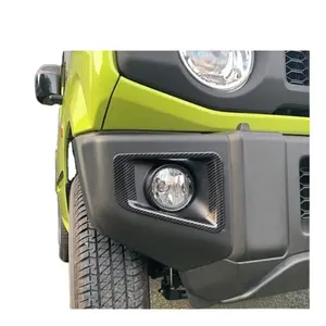 Передняя крышка противотуманных фар, ABS с углеродным волокном для Jimny JB74/64 2019 +