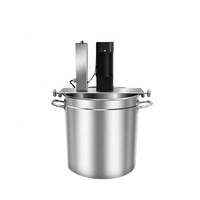Machine de cuisson et de mélange automatique électrique pour sauces chili, tomates, soupes, pâtes et confitures, avec fonction de remuage et de cuisson pour hot pot