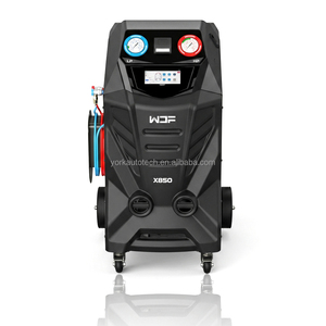 เครื่องเติมน้ำยาแอร์รถยนต์แบบอัตโนมัติเต็มรูปแบบ WDF X850 สำหรับงานหนัก รองรับน้ำยาแอร์ R134A สำหรับรถบัส - Product Image 3