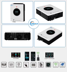 <span class=keywords><strong>Convertisseur</strong></span> solaire Zumax 48V onduleur <span class=keywords><strong>hybride</strong></span> nouvelle conception 6.2KW 8.2KW 10.2KW <span class=keywords><strong>5Kva</strong></span> sortie monophasée onde sinusoïdale pure <span class=keywords><strong>MPPT</strong></span> - Product Image 3