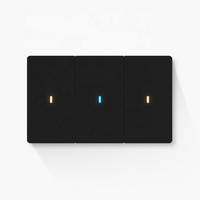 Tuya WiFi interrupteur de lumière interrupteur à bouton-poussoir mural intelligent US 110V-240V prise en charge Alexa Google Home commande vocale