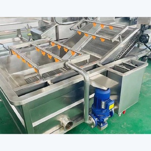 NOUVELLE Ligne de lavage et de traitement entièrement automatique des fruits et légumes pour cuisine centralisée / usine de nettoyage de légumes - Product Image 6