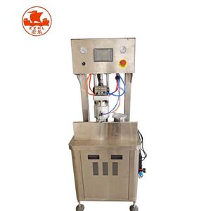 Máquina tapadora al vacío semiautomática de alta calidad, máquina selladora de tapas - Product Image 4