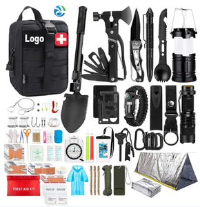 Complete 250-Piece Survival Kit with <b>Molle</b> <b>Bag</b> Emergency Tent - Essential Gear for Wilderness, Camping, Hiking Disaster Custom - Product Image 2