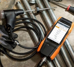 Analyseur de gaz de combustion, modèle industriel général 300 (0564 3002 72), sonde de 6 mm, câble de 1,5 m, poids du kit 346 g - Product Image 3