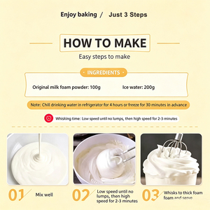 Poudre de mousse de lait riche et crémeuse - Garniture de mousse de <span class=keywords><strong>fromage</strong></span> pour Bubble Tea, <span class=keywords><strong>Prix</strong></span> de gros - Product Image 5