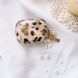 Sang trọng Leopard Pearl trường hợp đối với Apple AirPods 1 2 trường hợp vòng đeo tay chuỗi trường hợp đối với AirPods 1 2 - Product Image 3