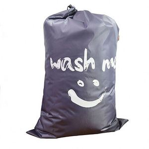 Sacs à linge en nylon personnalisables avec logo, extra grands, pour vêtements sales, lavables en machine - Product Image 6