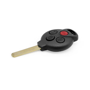 Clé de voiture télécommande noire 4 boutons 315 MHz puce <span class=keywords><strong>46</strong></span> KR55WK45144 avec lame vierge de remplacement pour serrurier automobile - Product Image 2