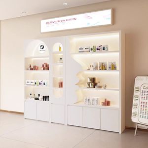 Vetrina Espositiva in Legno Moderna Personalizzata per Negozi di Cosmetici, Profumi, Hotel e Appartamenti - Product Image 2