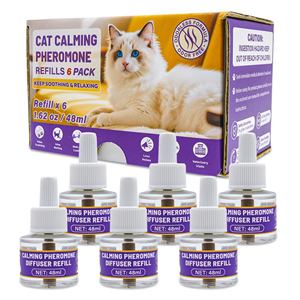 Cairan Penenang Hewan Peliharaan Ramah Lingkungan Modern Isi Ulang, Anti-Stres, Pencegah Stres, Feromon untuk Kucing dan Anjing, Impor - Product Image 5