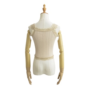 Nuovo gilet estivo in maglia interna Patchwork di <span class=keywords><strong>pizzo</strong></span> americano - Product Image 3