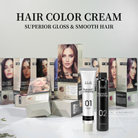 Jelsilk Krim Pewarna Rambut Herbal Bebas Amonia Mudah Digunakan Formula Keratin Profesional Warna Tahan Lama Melembapkan Rambut