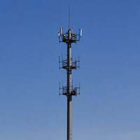 Torre Monopolar Galvanizada en Caliente Directo de Fábrica |   Poste de Comunicación Telefónica Estándar ISO